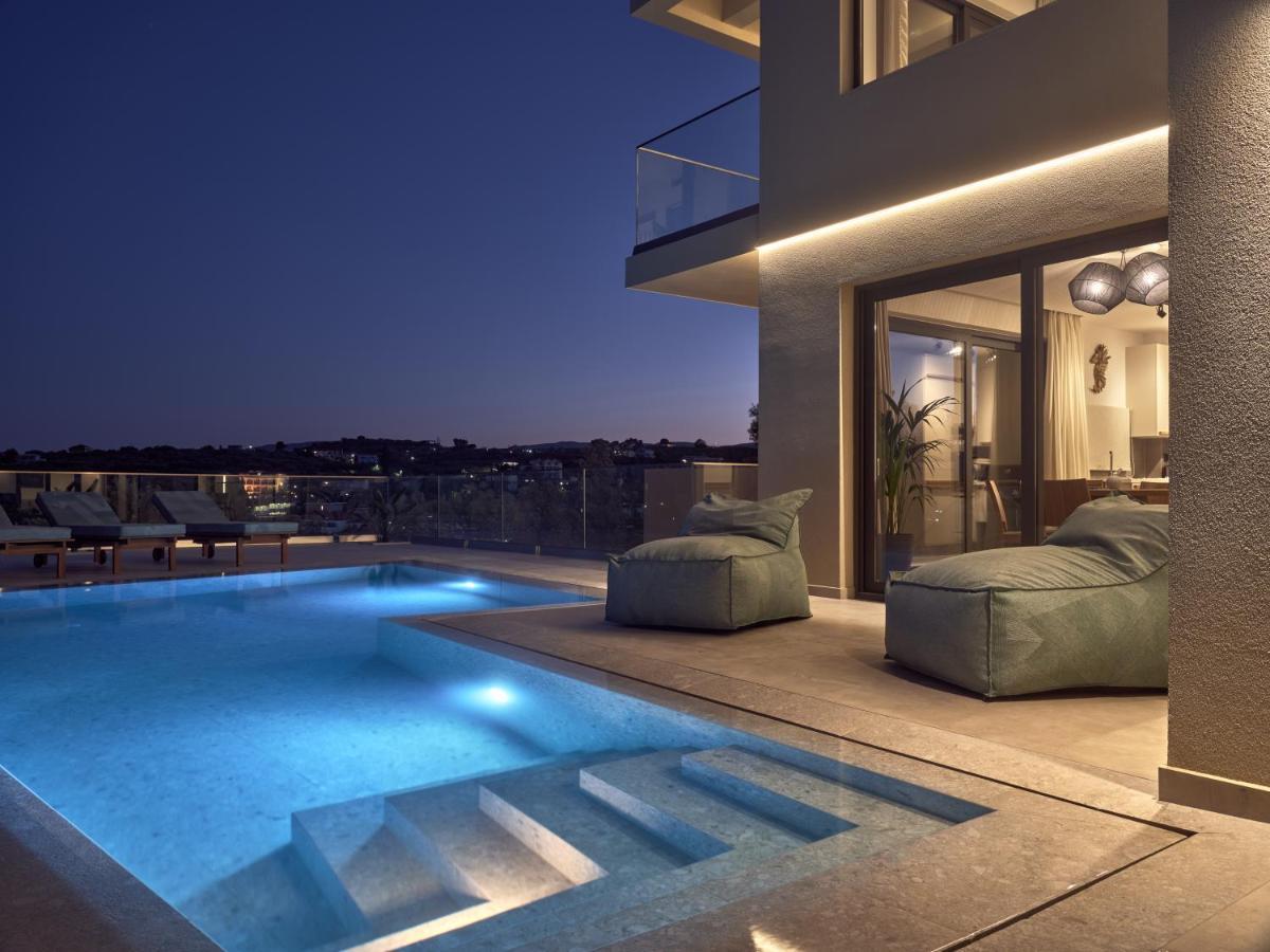 Uparati Villa - Hilltop Sea View Retreat Tsilivi  Exterior photo